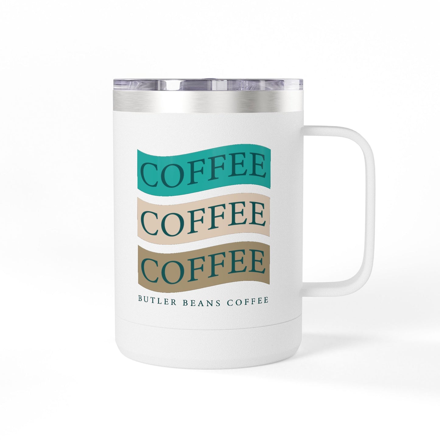 Stylish 15oz Coffee Mug Tumbler – Perfect for Coffee Lovers, Travel Mug, Birthday Gift, Home Office Decor, Unique Beverage Container