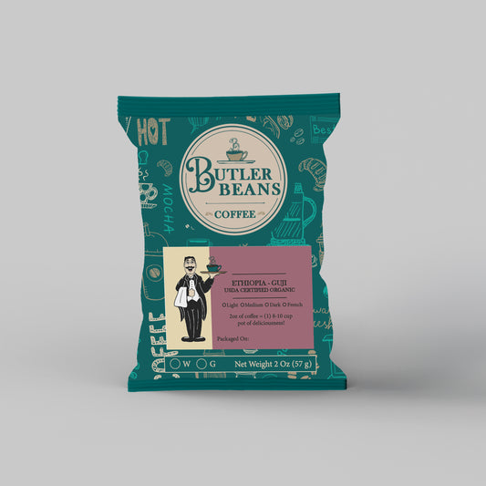Ethiopia Guji Organic Coffee – Bright, Fruity, Fresh Roasted | Butler Beans