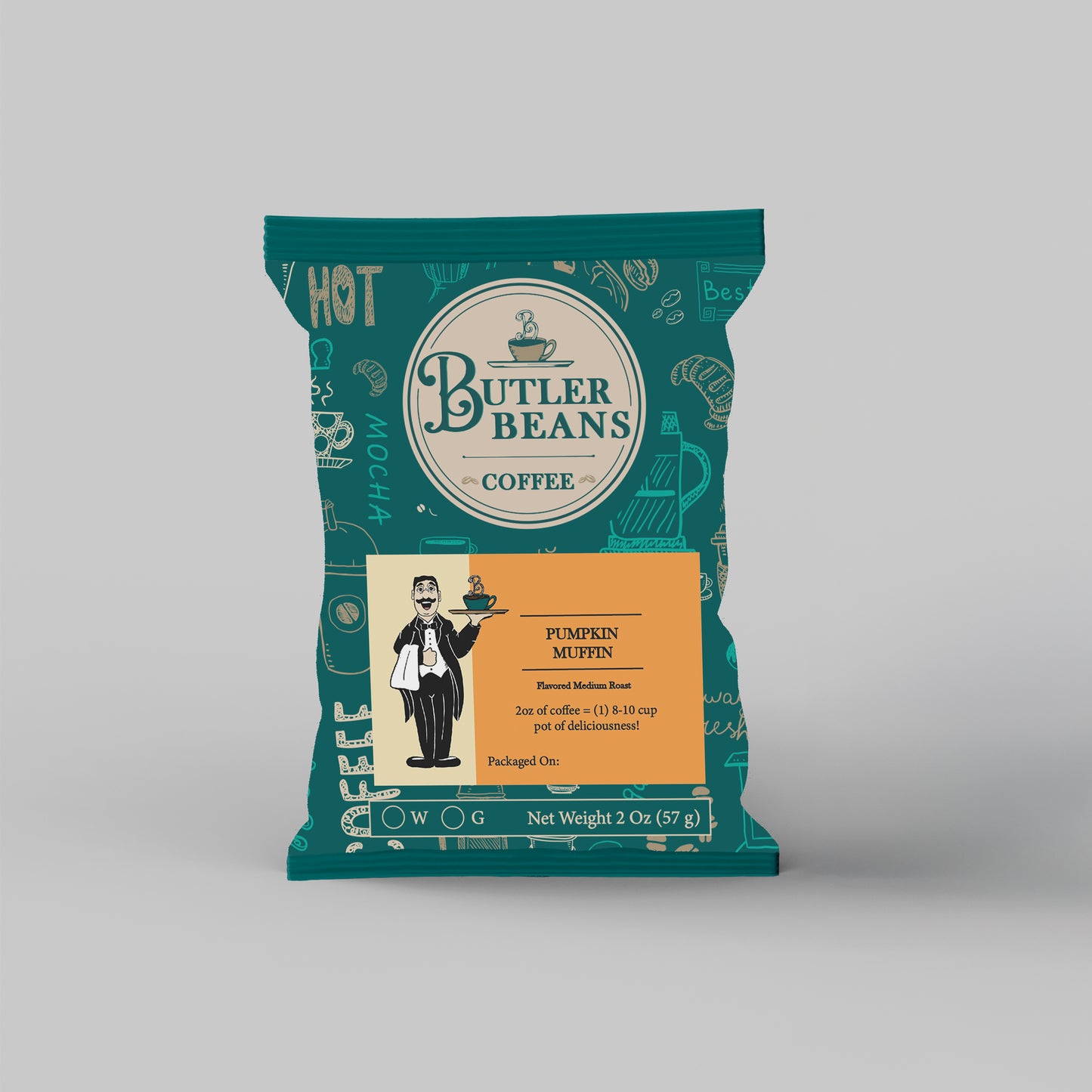 Pumpkin Muffin Flavored Coffee – Warm Spiced Autumn Blend | Butler Beans