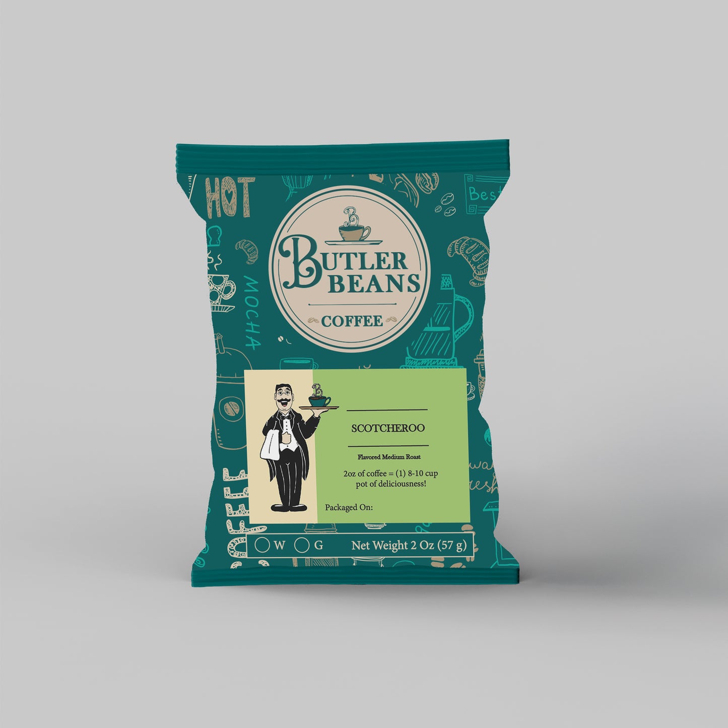 Scotcheroo Flavored Coffee – Buttery Sweet Treat Blend | Butler Beans