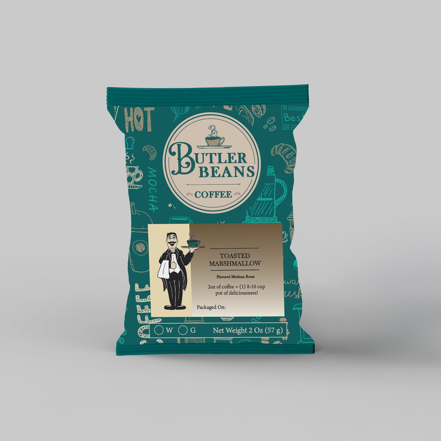 Toasted Marshmallow Flavored Coffee – Sweet Campfire Dessert Blend | Butler Beans