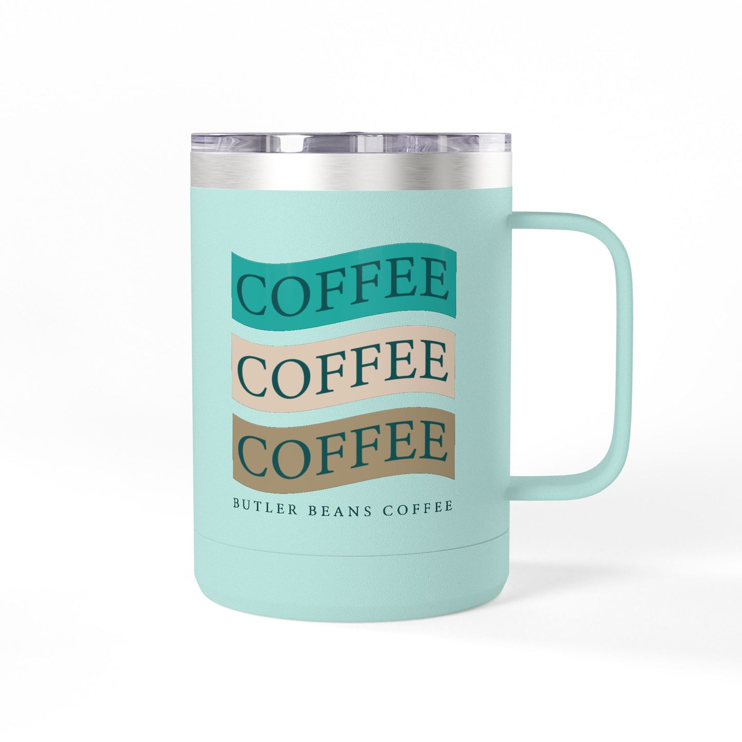 Stylish 15oz Coffee Mug Tumbler – Perfect for Coffee Lovers, Travel Mug, Birthday Gift, Home Office Decor, Unique Beverage Container
