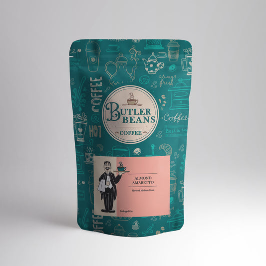 Almond Amaretto Flavored Coffee – Fresh Roasted | Butler Beans