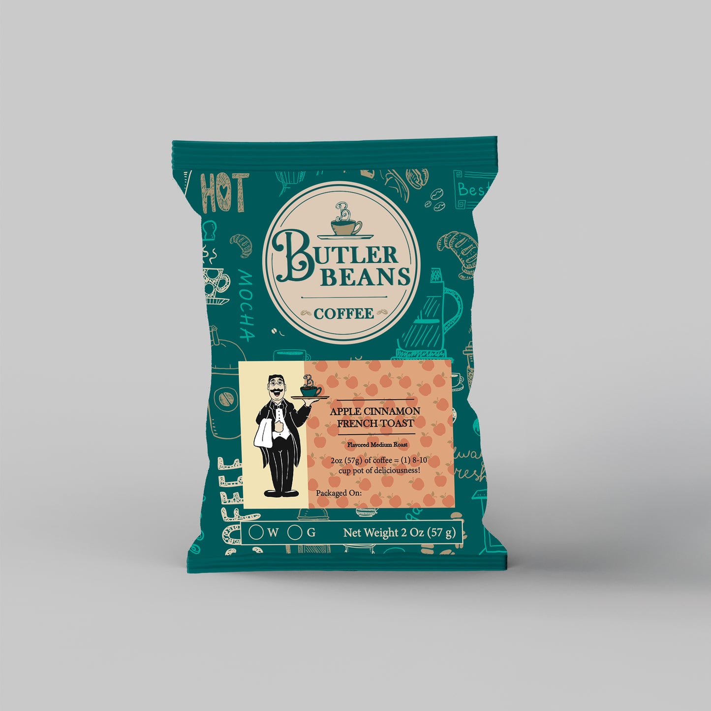 Apple Cinnamon French Toast Flavored Coffee – Fresh Roasted | Butler Beans