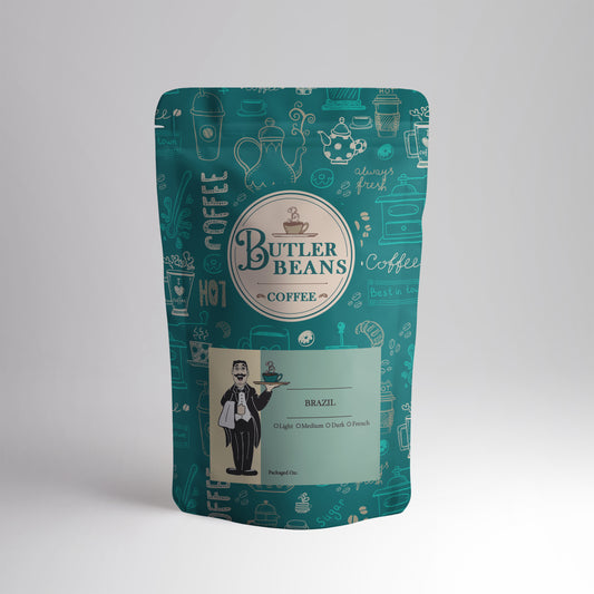 8-ounce Package of Brazil Mogiana Coffee – Fresh Air-Roasted Specialty Coffee from Mogiana, Brazil