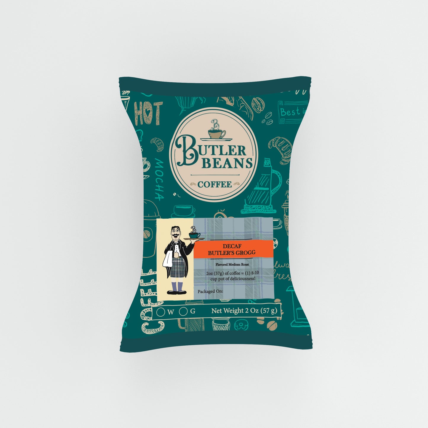 Butler's Holiday Grogg Flavored Coffee – Pecan, Cinnamon & Brandy Aromas | Butler Beans