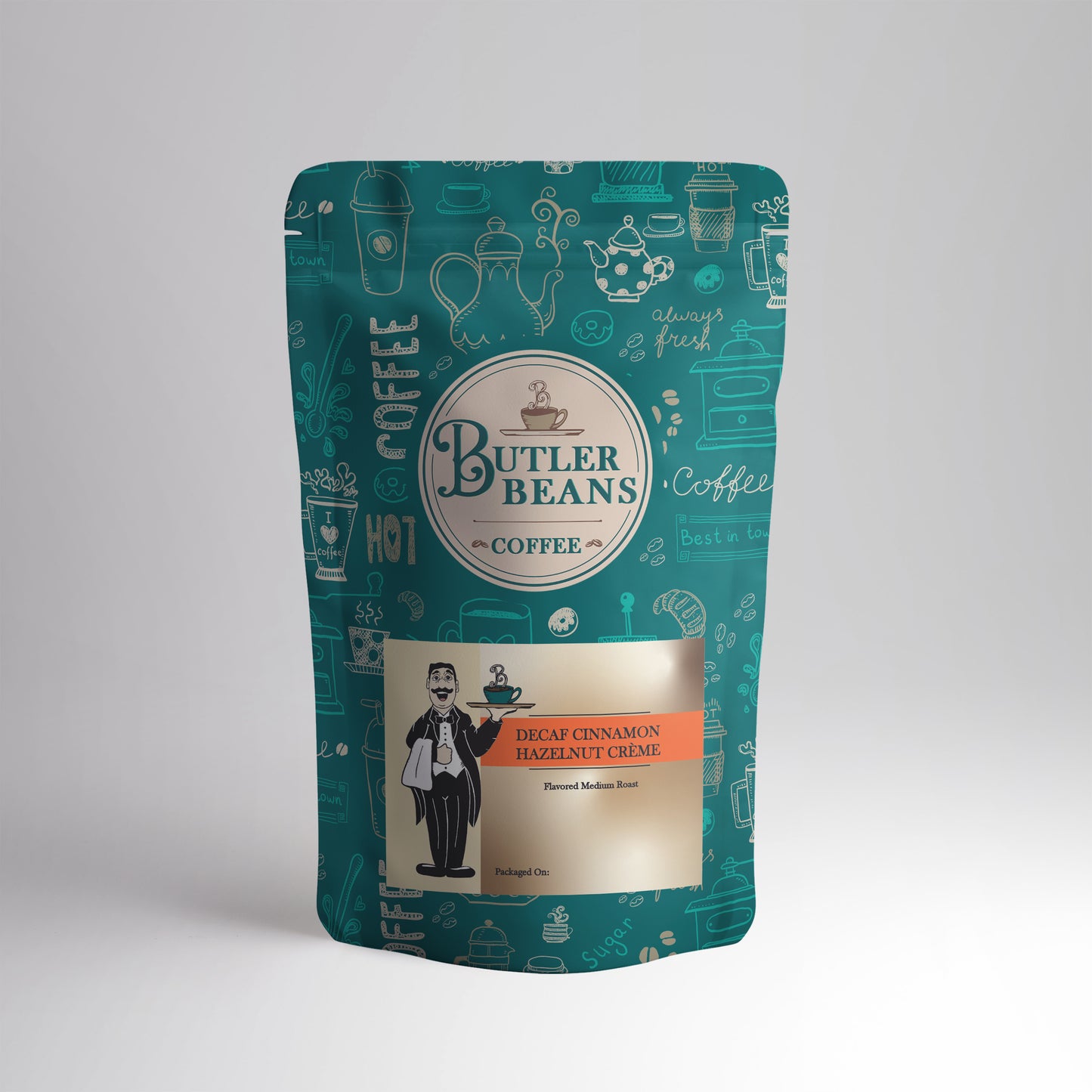 Cinnamon Hazelnut Crème Flavored Coffee – Warm, Nutty & Fresh Roasted | Butler Beans