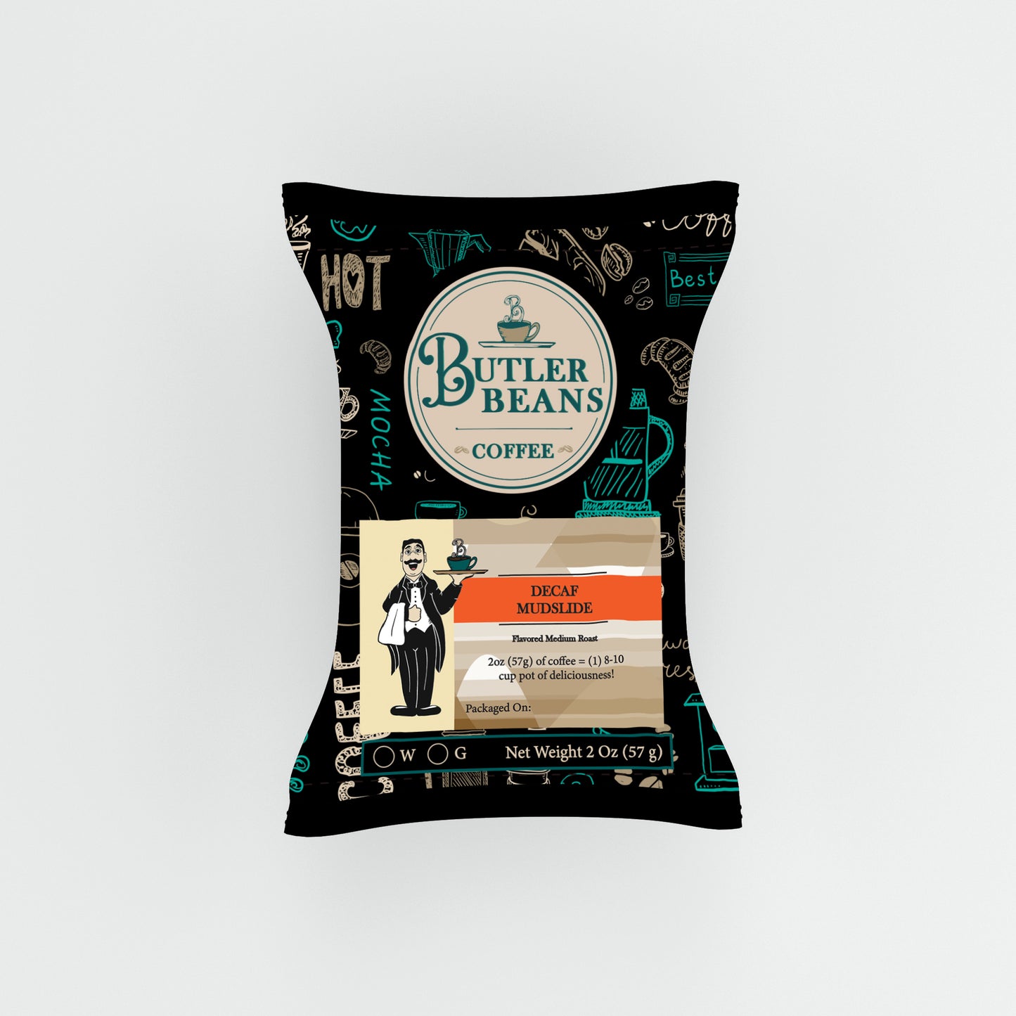 Mudslide Flavored Coffee – Chocolate & Cream | Butler Beans