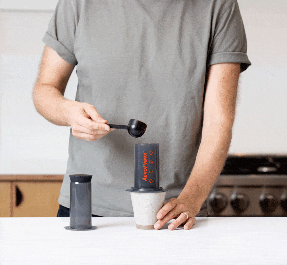 AeroPress Coffee Maker - Original With Travel Bag