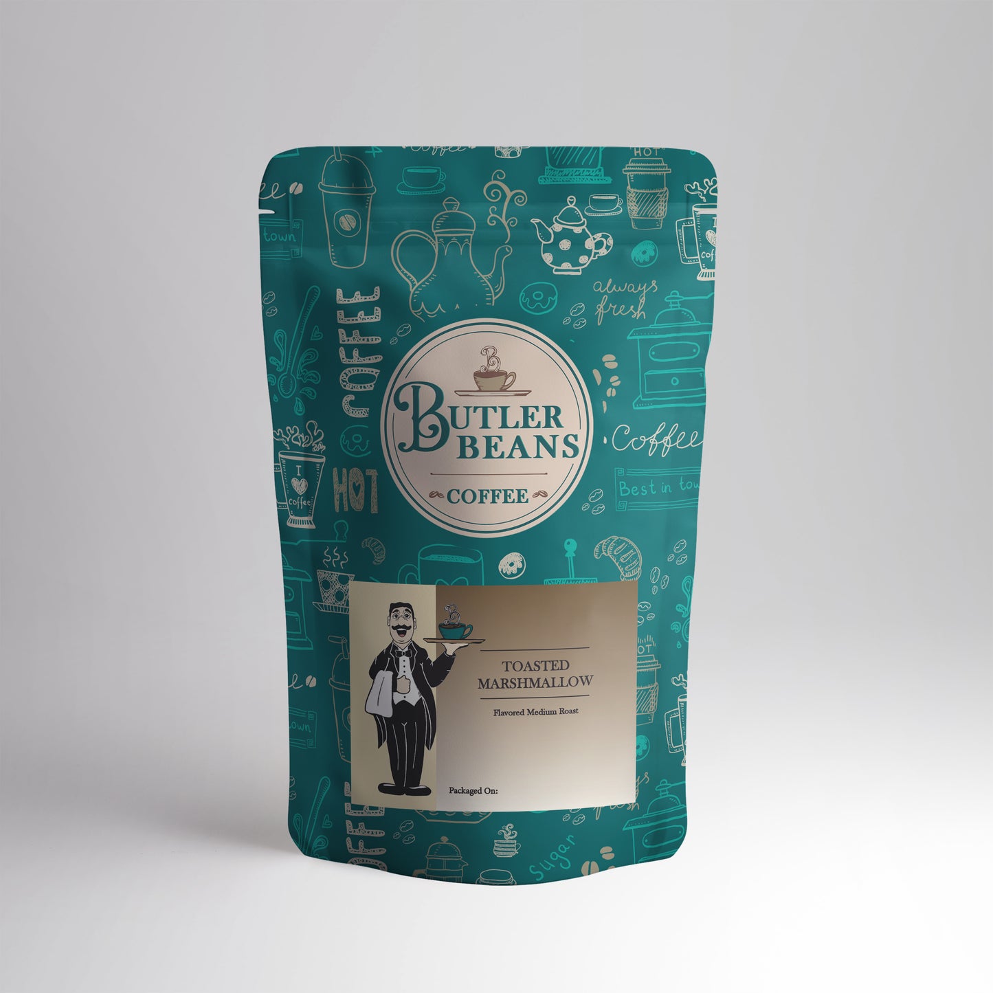 Toasted Marshmallow Flavored Coffee – Sweet Campfire Dessert Blend | Butler Beans