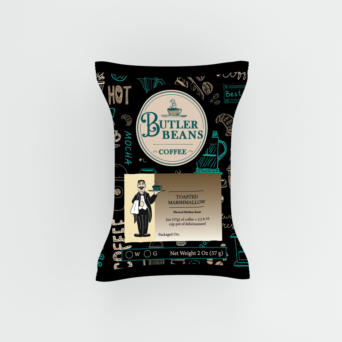 Toasted Marshmallow Flavored Coffee – Sweet Campfire Dessert Blend | Butler Beans