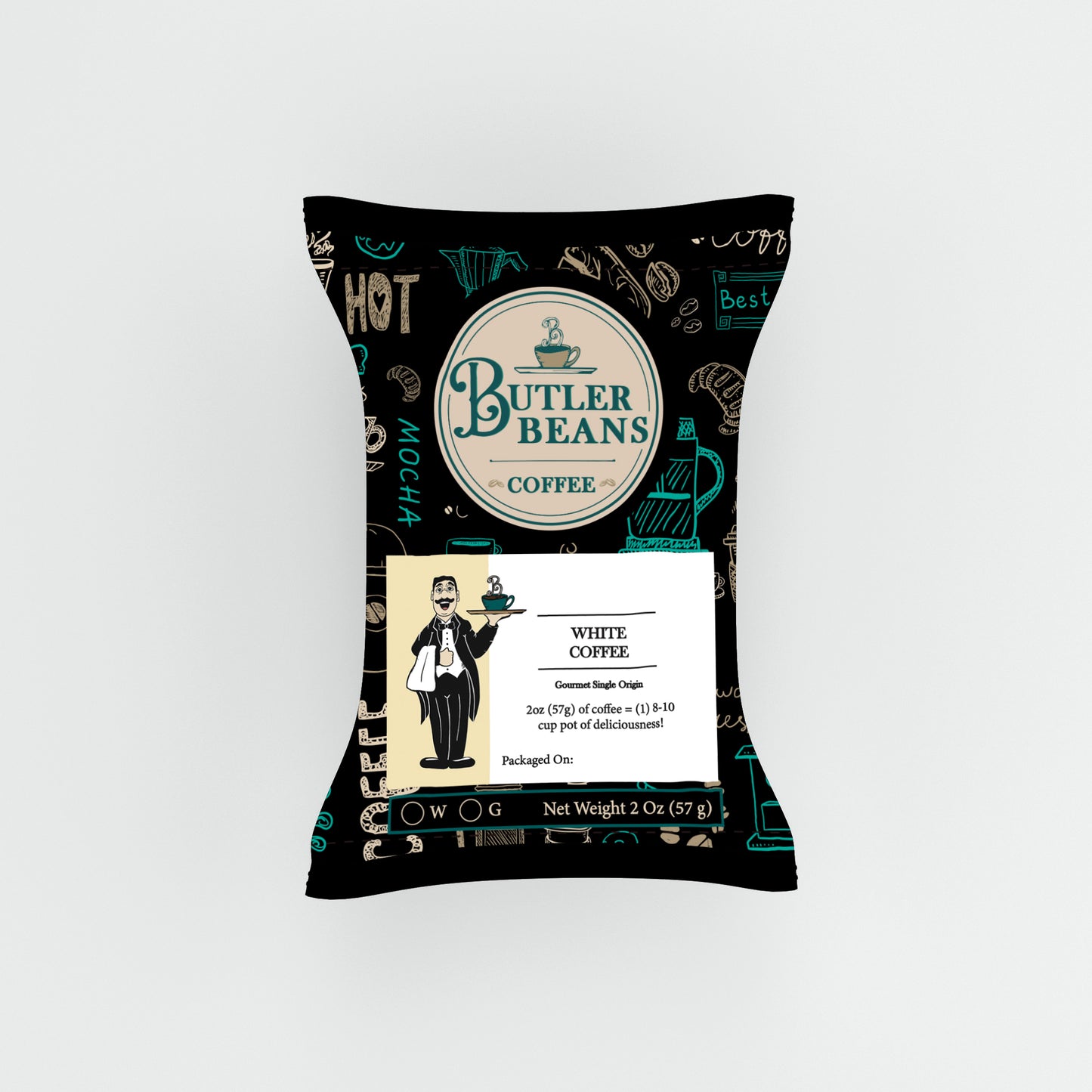 White Coffee – Smooth Extremely Light Roast with Nutty Flavor | Butler Beans