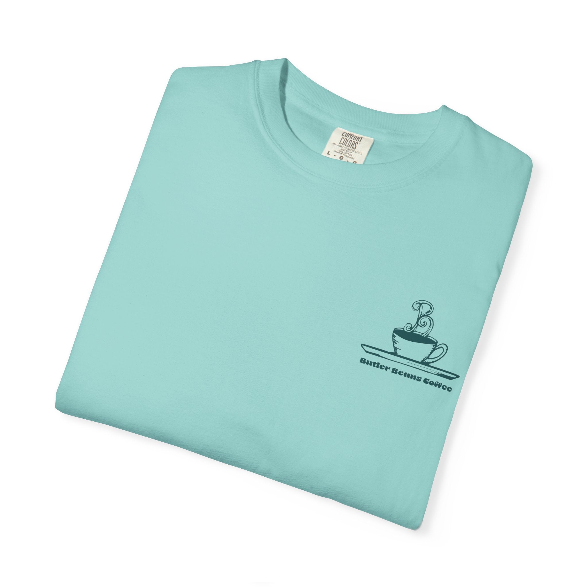 Coffee Addicts Club T-Shirt | Butler Beans Coffee T-Shirt Printify
