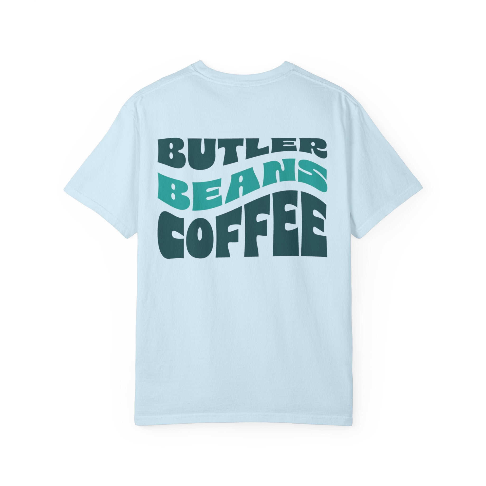 Coffee Shop T‑Shirt — 'Butler Beans Coffee' Retro Logo Tee Merchandise Printify