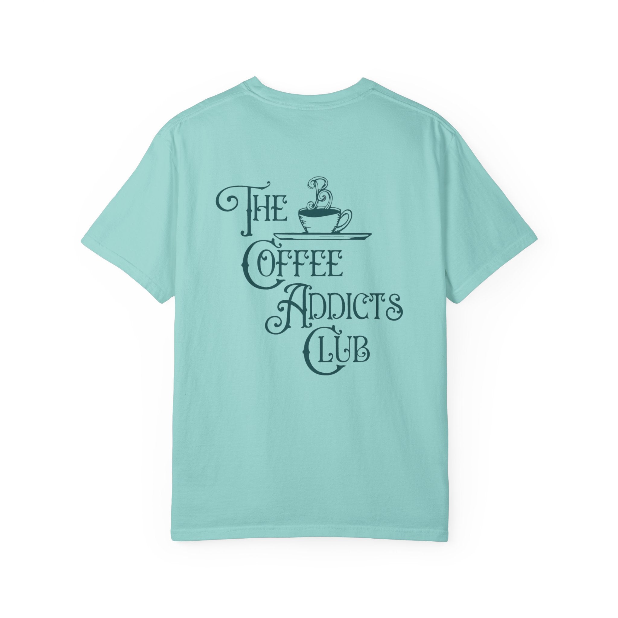 Coffee Addicts Club T-Shirt | Butler Beans Coffee T-Shirt Printify Chalky Mint S