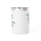The Coffee Addicts Club 15oz Coffee Mug Tumbler – Perfect for Coffee Lovers, Travel Mug, Birthday Gift, Home Office Decor, Unique Beverage Container Merchandise Printify