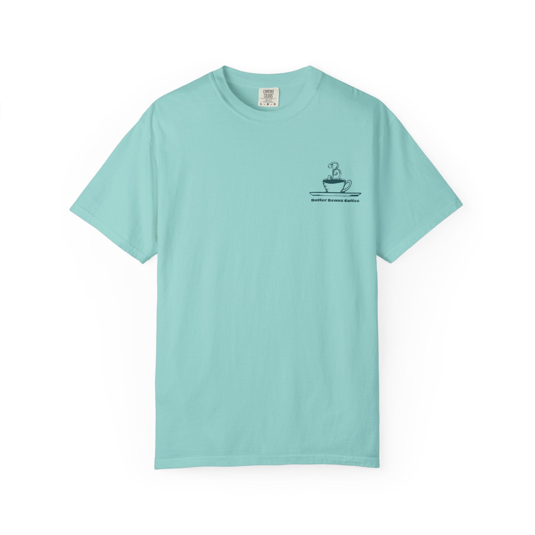 Coffee Addicts Club T-Shirt | Butler Beans Coffee T-Shirt Printify
