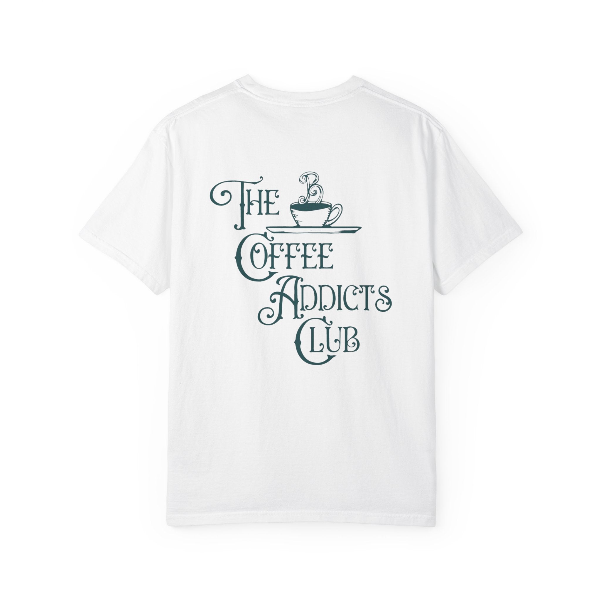 Coffee Addicts Club T-Shirt | Butler Beans Coffee T-Shirt Printify
