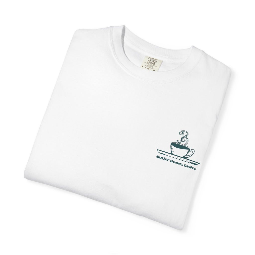 Coffee Addicts Club T-Shirt | Butler Beans Coffee T-Shirt Printify