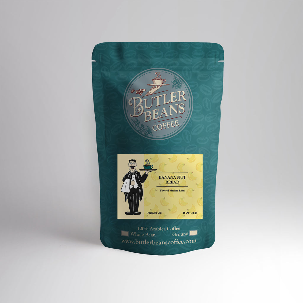 Banana Nut Bread Flavored Coffee – Warm, Sweet & Nutty | Butler Beans Coffee Butler Beans Coffee