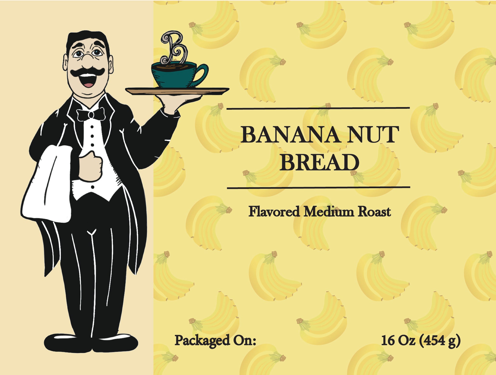 Banana Nut Bread Flavored Coffee – Warm, Sweet & Nutty | Butler Beans Coffee Butler Beans Coffee Regular Ground 16 ounces