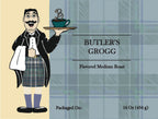 Butler's Grogg Flavored Coffee – Warm Pecan, Cinnamon & Brandy Notes | Butler Beans Coffee Butler Beans Coffee Regular Ground 16 ounces