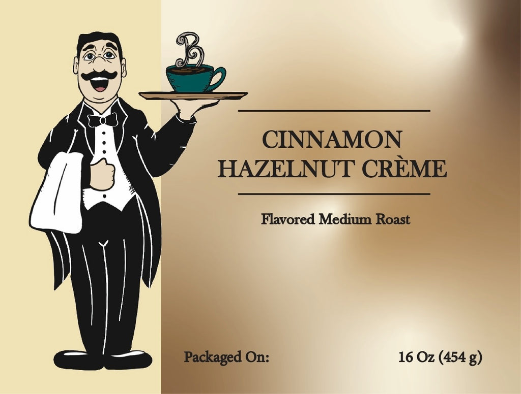 Cinnamon Hazelnut Crème Flavored Coffee – Warm, Nutty & Fresh Roasted | Butler Beans