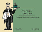 Colombia Excelso Coffee – Smooth, Balanced, Fresh Roasted | Butler Beans Coffee Butler Beans Coffee Light Ground 16 ounces