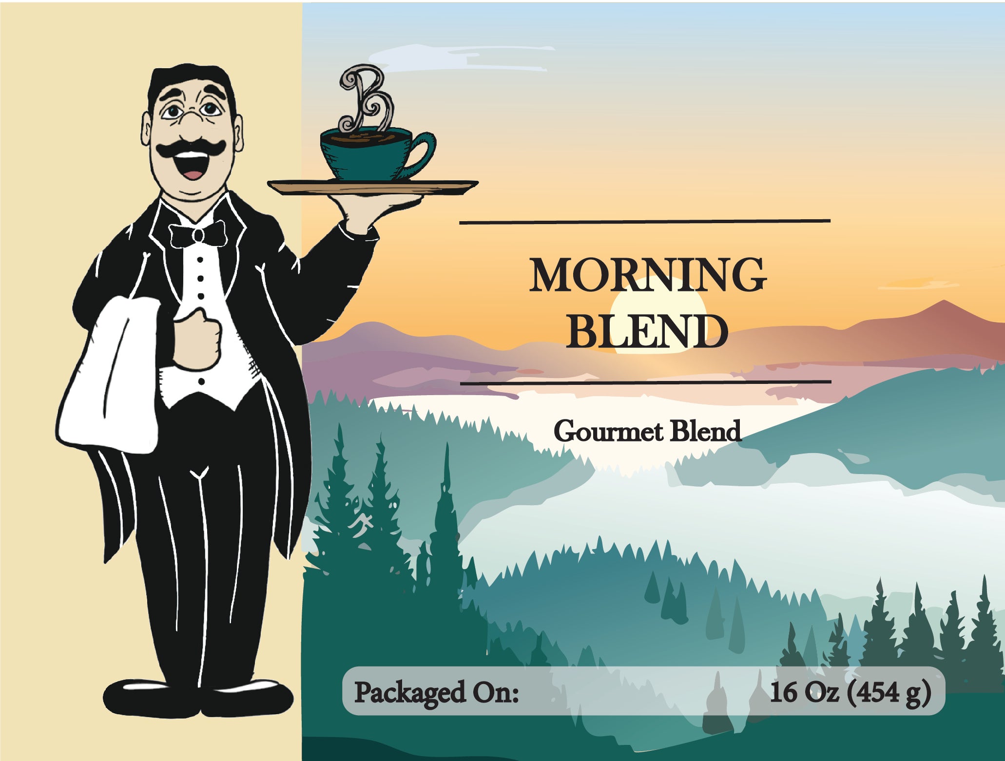 Morning Blend Coffee – Smooth, Balanced Daily Brew | Butler Beans Coffee Butler Beans Coffee Ground 16 ounces