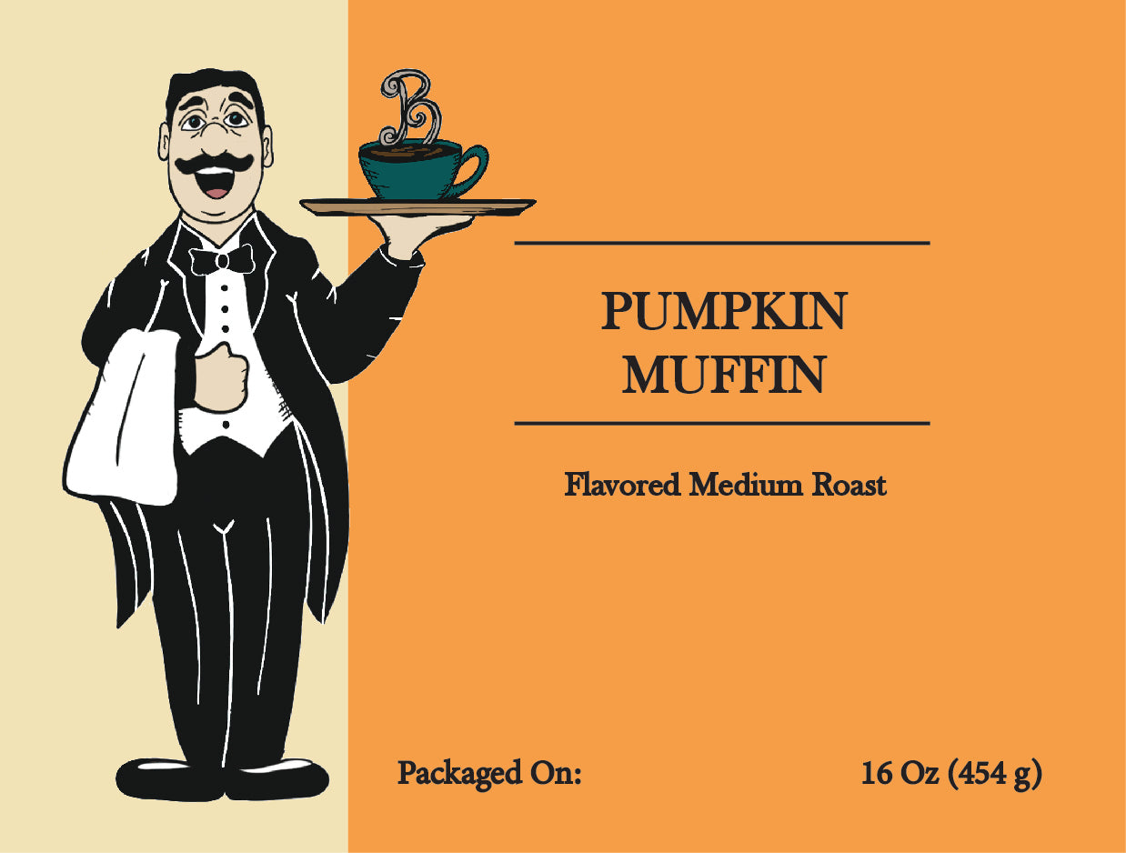 Pumpkin Muffin Flavored Coffee – Warm Spiced Autumn Blend | Butler Beans