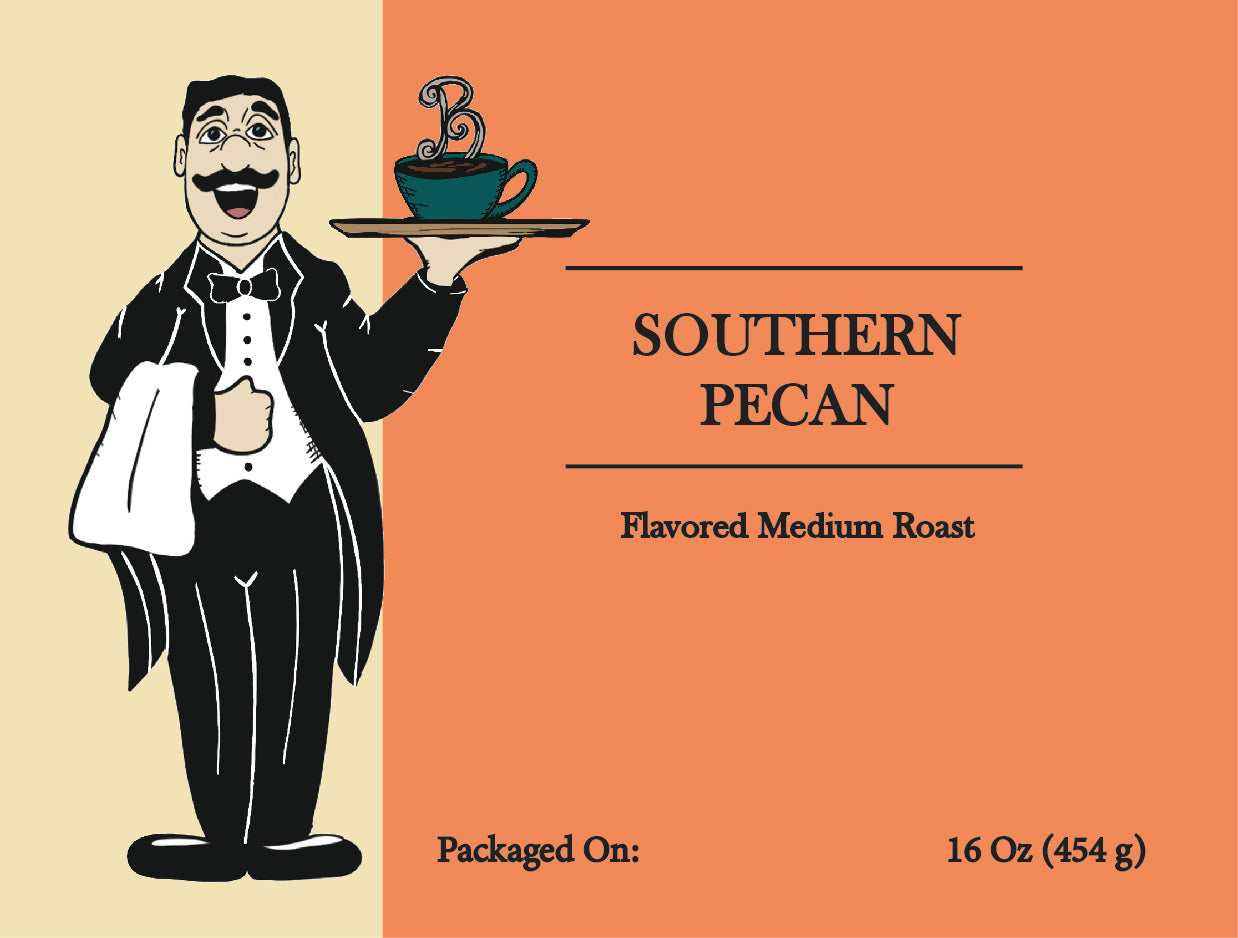 Southern Pecan Flavored Coffee – Rich Nutty & Buttery Blend | Butler Beans