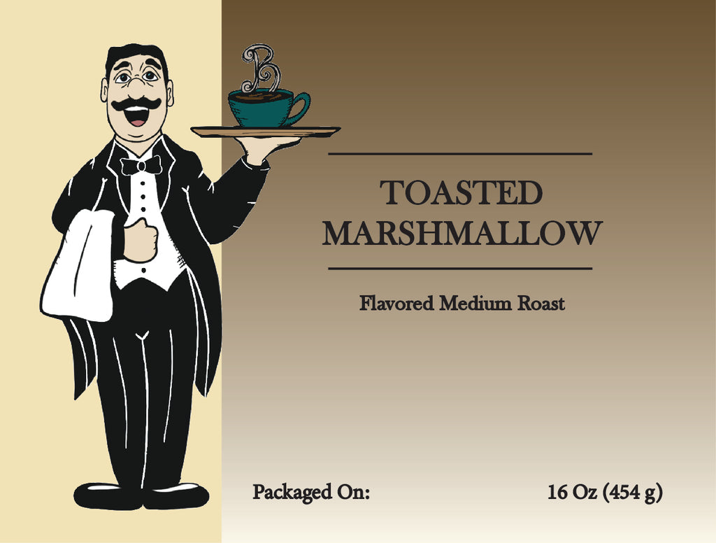 Toasted Marshmallow Flavored Coffee – Sweet Campfire Dessert Blend | Butler Beans