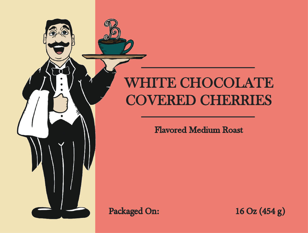 White Chocolate Covered Cherries Flavored Coffee – Decadent Cherry & Cream Blend | Butler Beans