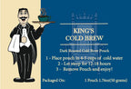 King’s Cold Brew Coffee – Bold & Smooth - Fresh Roasted | Butler Beans Coffee Butler Beans Coffee Single Cold Brew Pouch