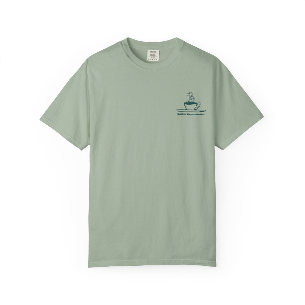 Coffee Addicts Club T-Shirt | Butler Beans Coffee T-Shirt Printify Bay S