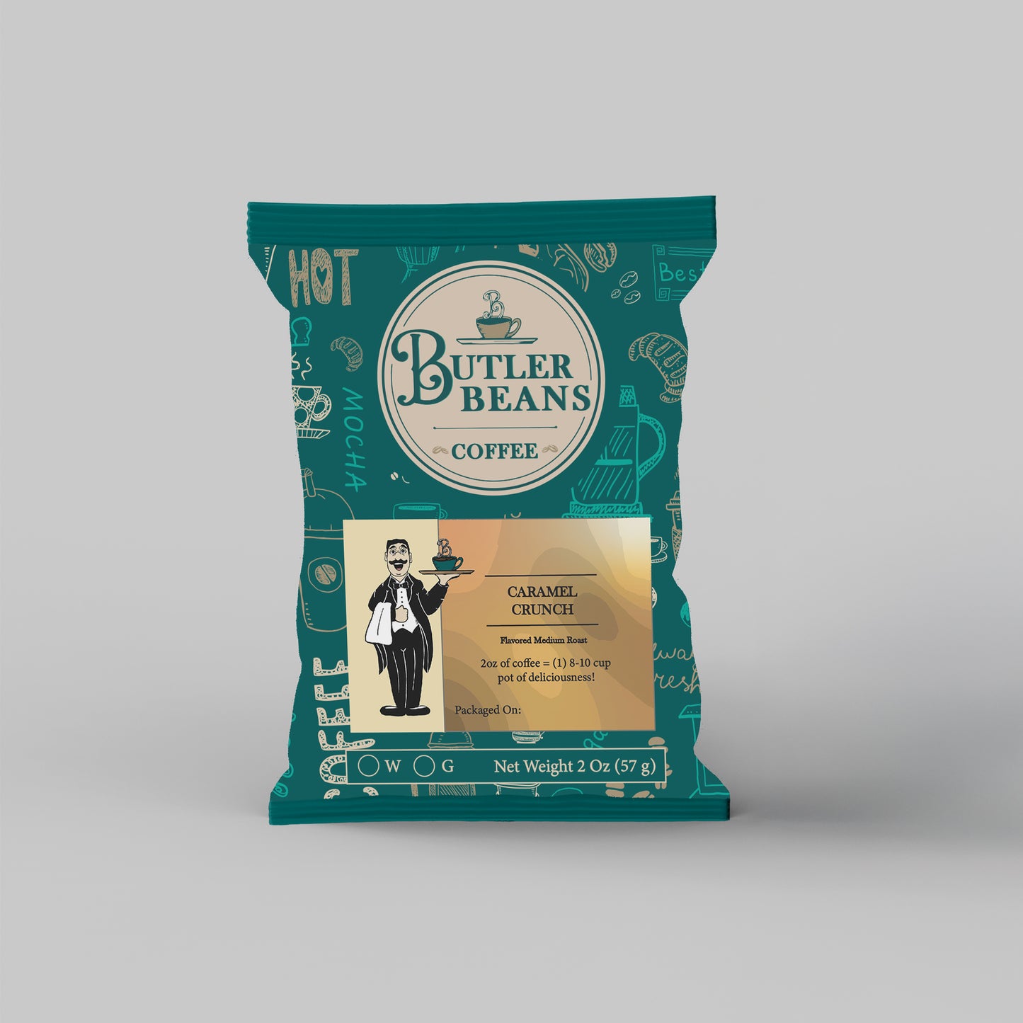Caramel Crunch Flavored Coffee