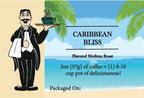 Caribbean Bliss Flavored Coffee – Caramel, Vanilla & Kahlúa | Butler Beans Coffee Butler Beans Coffee Regular Ground 2 ounces