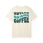 Coffee Shop T‑Shirt — 'Butler Beans Coffee' Retro Logo Tee Merchandise Printify