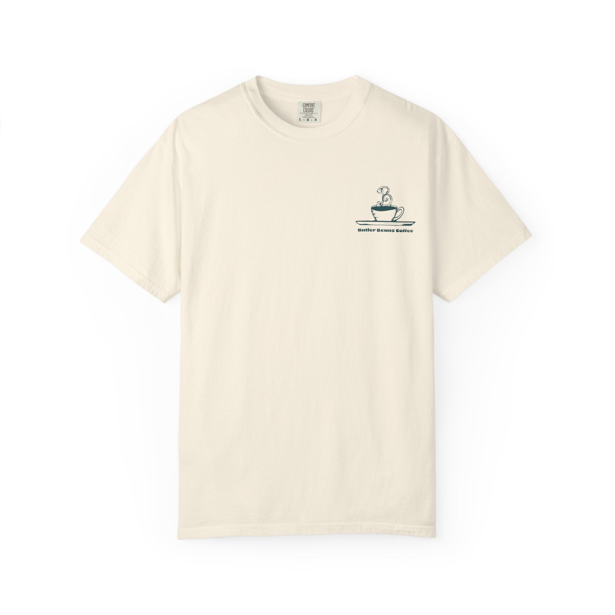 Coffee Addicts Club T-Shirt | Butler Beans Coffee T-Shirt Printify