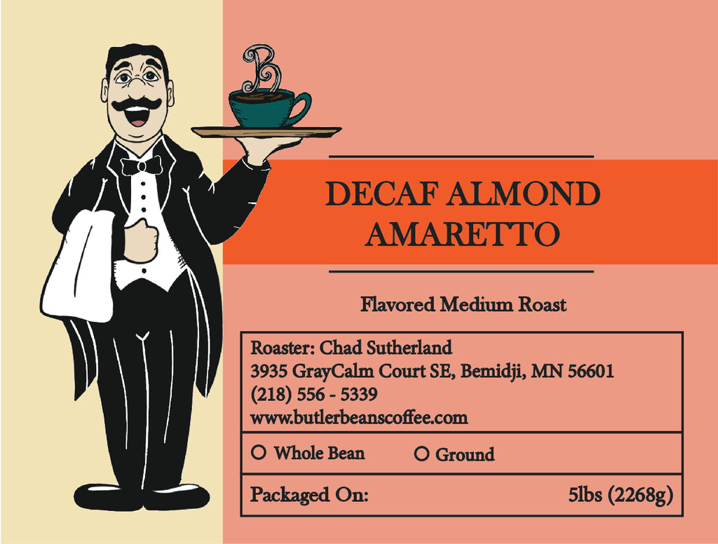 Almond Amaretto Flavored Coffee – Reminiscent of Grandma's Kitchen at Christmas | Butler Beans