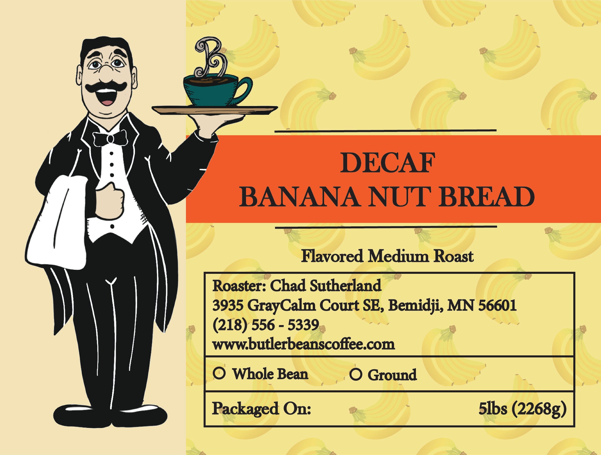 Banana Nut Bread Flavored Coffee – Warm, Sweet & Nutty | Butler Beans