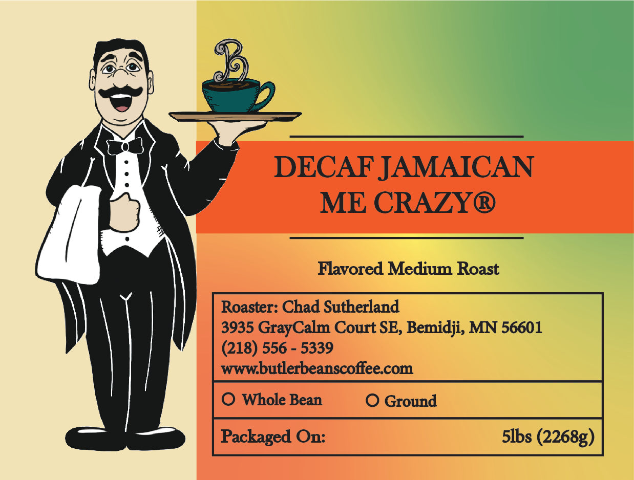 Jamaican Me Crazy® Flavored Coffee – Caramel, Vanilla & Kahlúa | Butler Beans