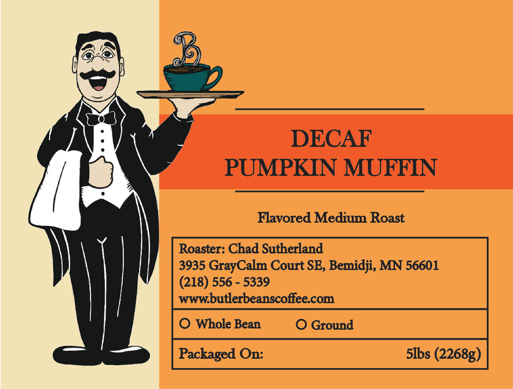 Pumpkin Muffin Flavored Coffee – Warm Spiced Autumn Blend | Butler Beans