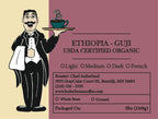 Ethiopia Guji Organic Coffee – Bright, Fruity, Fresh Roasted | Butler Beans Coffee Butler Beans Coffee Light Ground 5 LBS