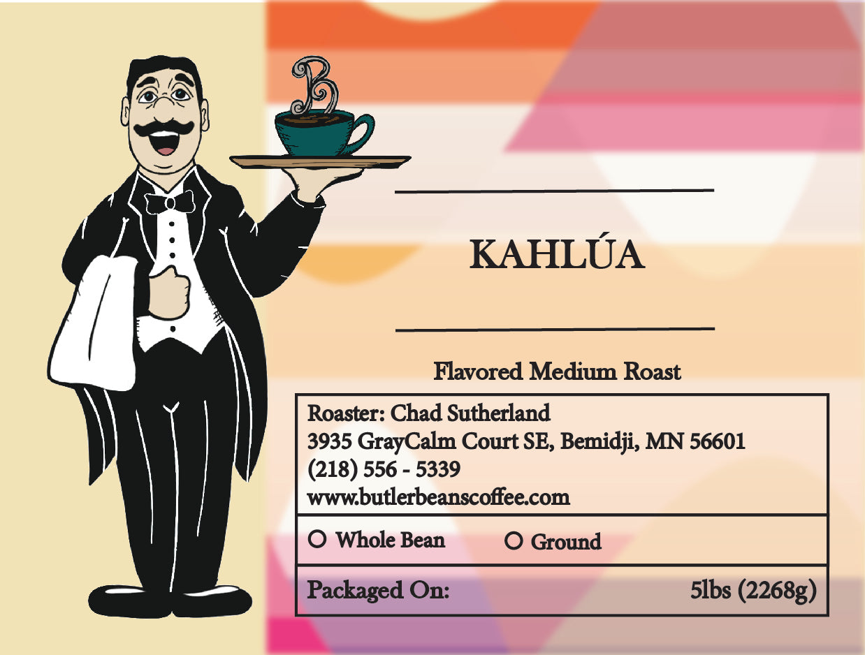 Kahlúa Flavored Coffee – Rich, Sweet & Smooth | Butler Beans Coffee Butler Beans Coffee Regular Ground 5 LBS
