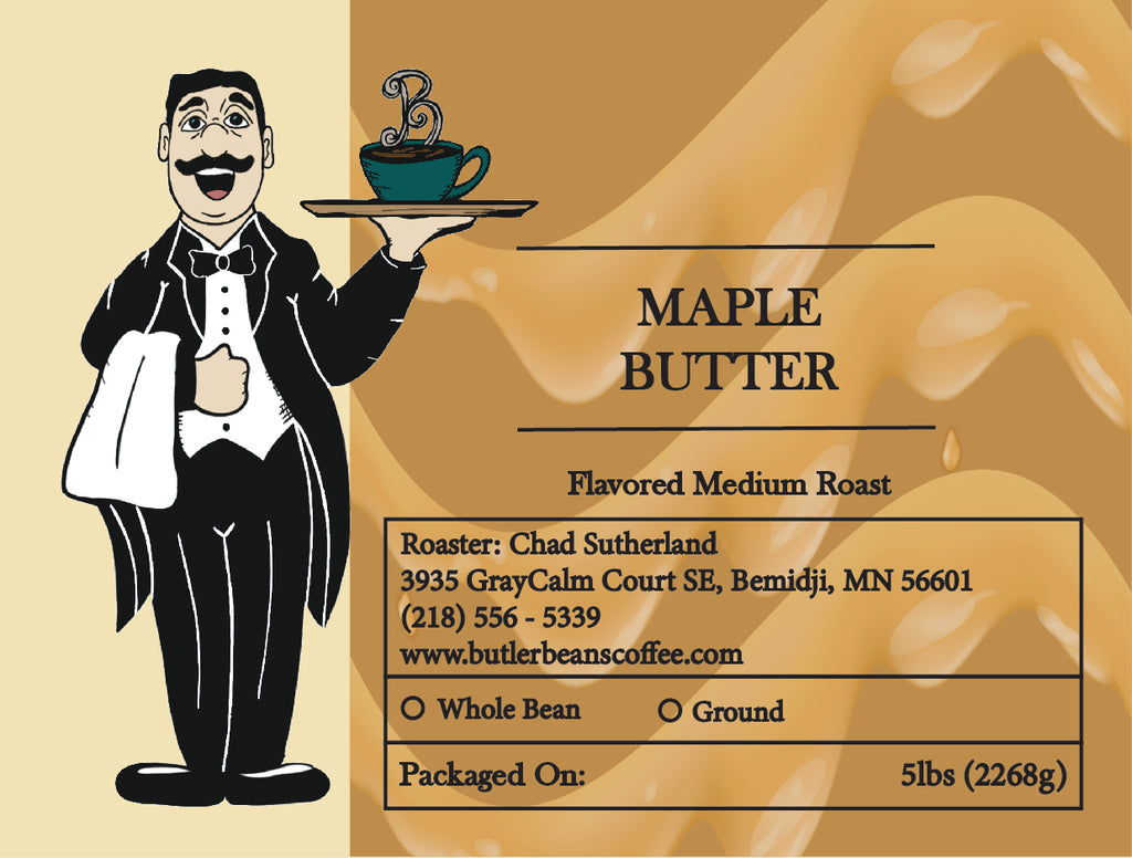 Maple Butter Flavored Coffee – Sweet, Rich & Smooth | Butler Beans