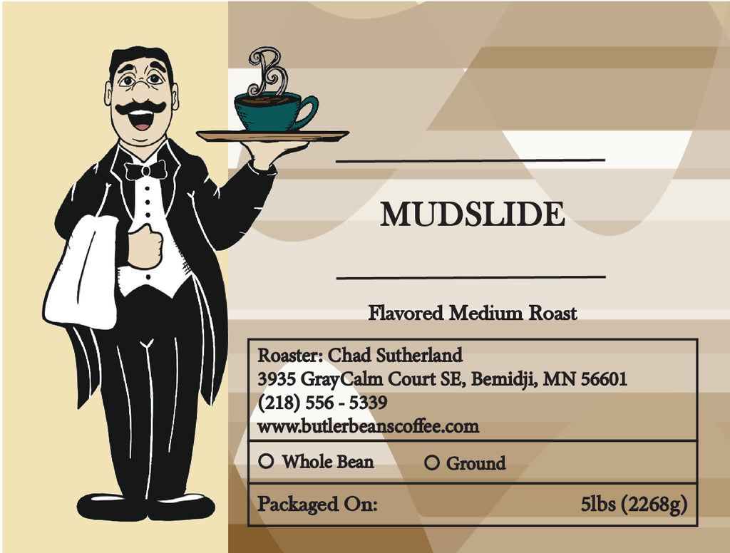 Mudslide Flavored Coffee – Chocolate & Cream | Butler Beans