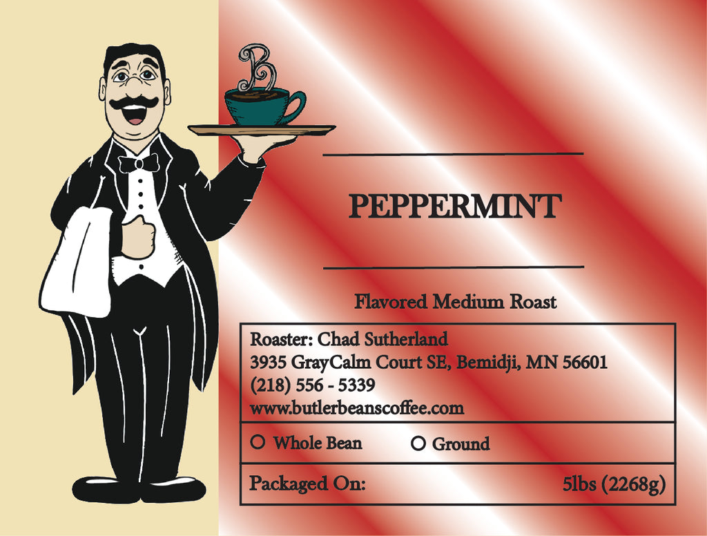 Peppermint Flavored Coffee – Refreshing Minty Holiday Brew | Butler Beans