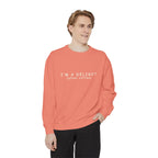 I'm a Delight (after coffee) Sweatshirt — Cozy Coffee Lover Pullover Merchandise Printify