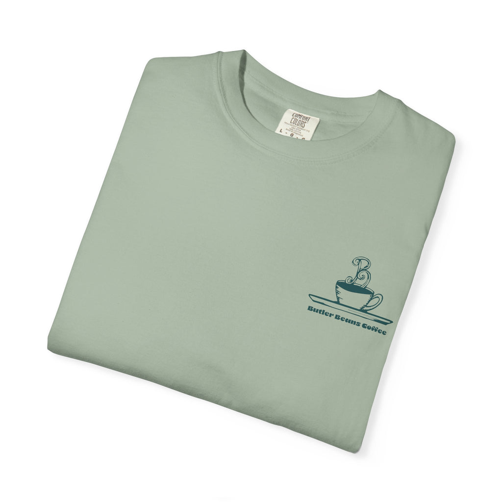 Coffee Addicts Club T-Shirt | Butler Beans Coffee T-Shirt Printify
